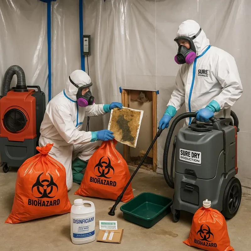 Contaminated Water Handling Protocols process in Napoleon, MI