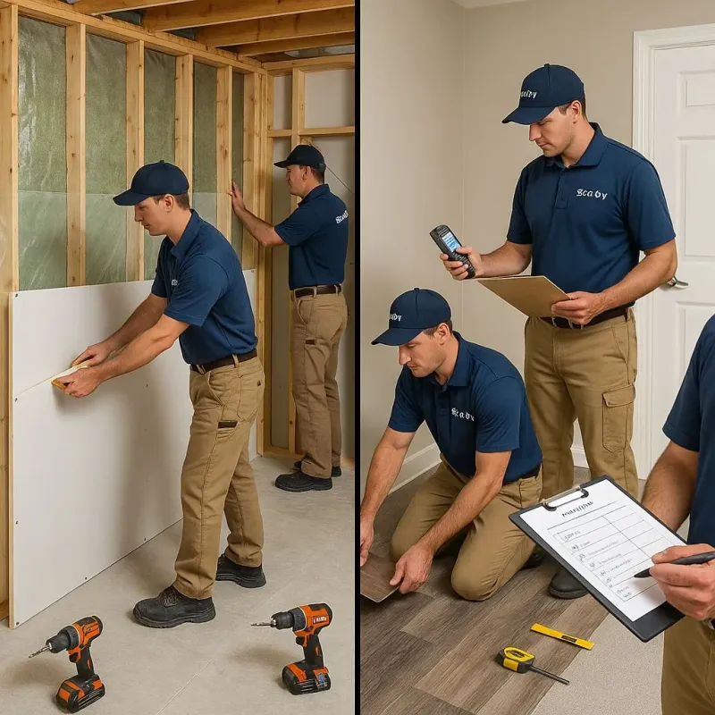 Repairs and Reconstruction process in Napoleon, MI