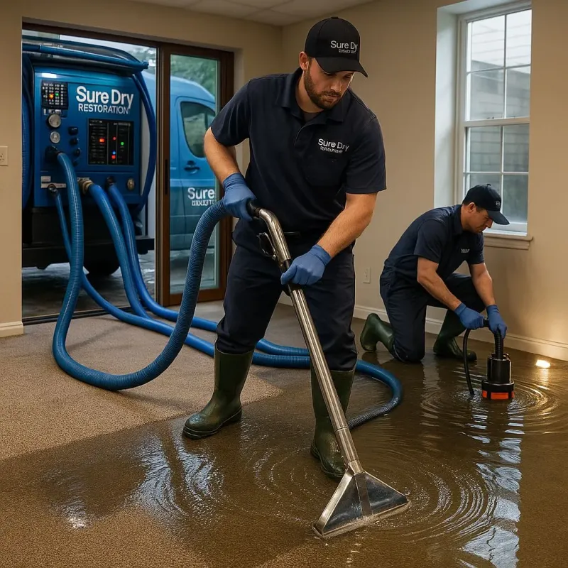 Water Extraction and Removal process in Napoleon, MI